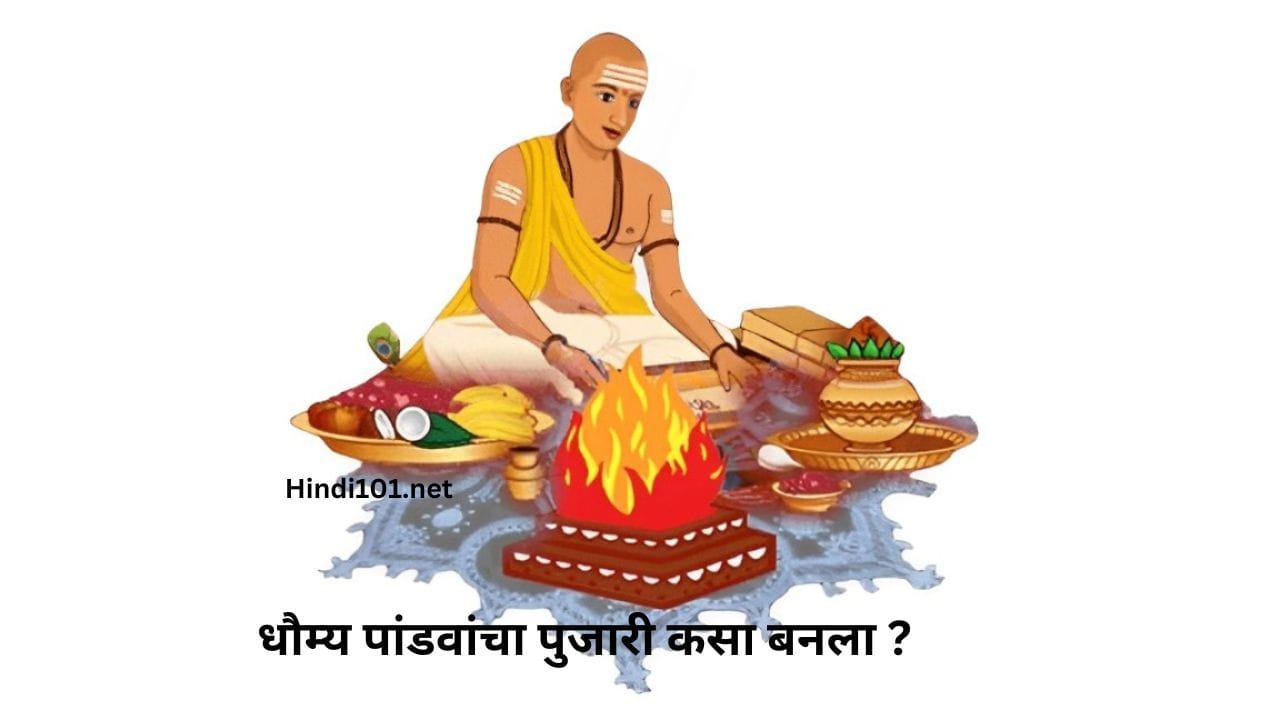 धौम्य पांडवांचा पुजारी कसा बनला ?(How Dhaumya became the priest of the Pandavas)